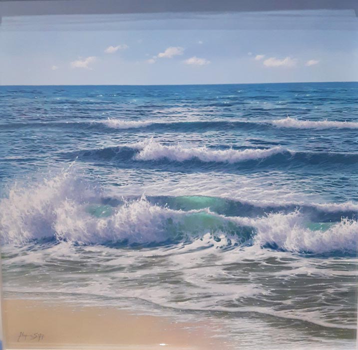 Poseidon's Flow - Painting by Antonio Soler