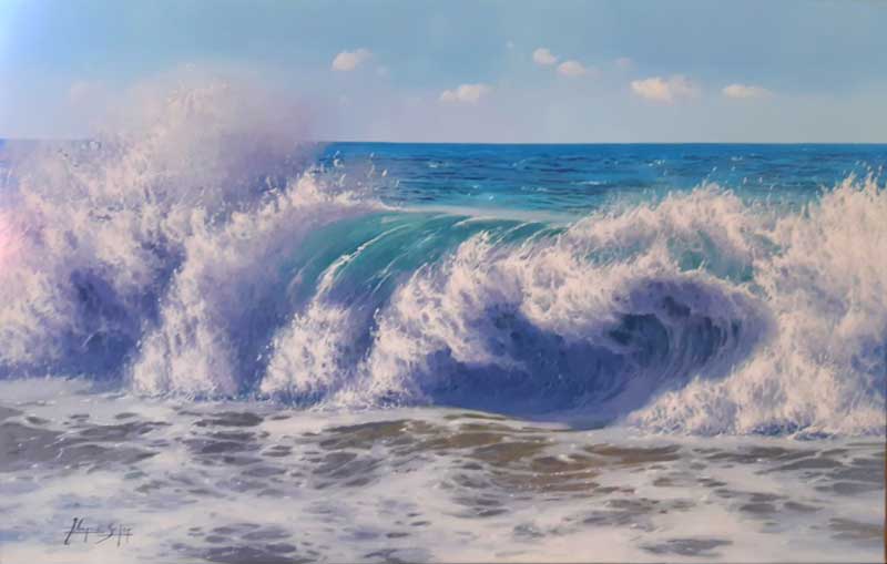Sea Dance - Painting by Antonio Soler