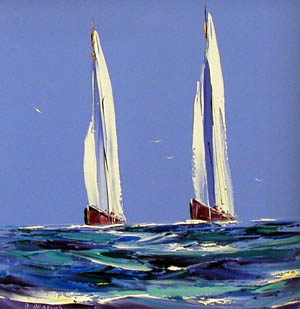 DD002 - Painting by David Deakins