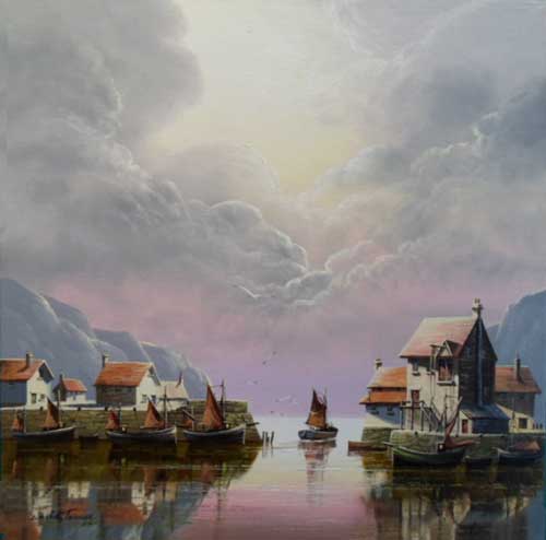 We're Off - Painting by David James