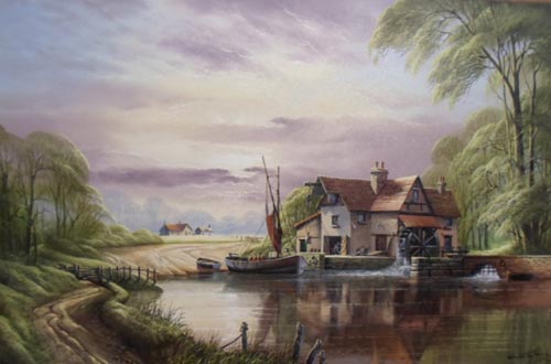 DJ014 - Painting by David James
