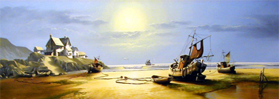 DJ012 - Painting by David James