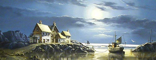 12 - Painting by David James