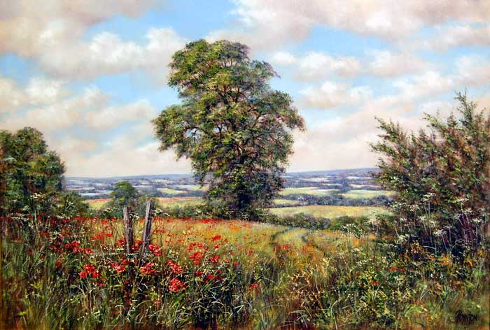 The Tall Tree - Painting by Deborah Poynton