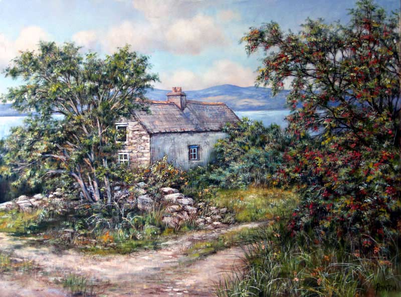 Near Bantry Bay - Painting by Deborah Poynton
