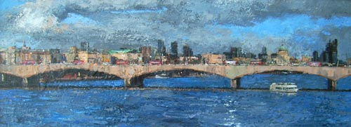 Looking Towards St. Pauls - Painting by Ian Hargreaves
