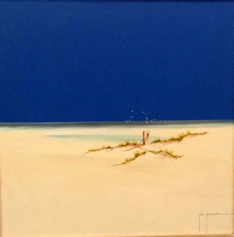 Lonely Sands - Painting by John Horsewell