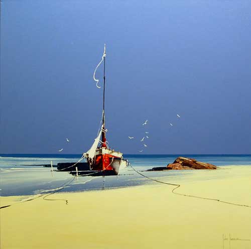 Mellow Dawn - Painting by John Horsewell