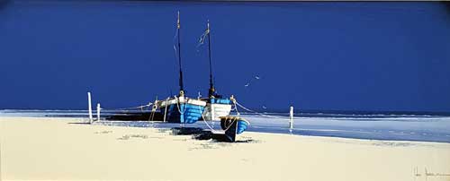 Azzurre Waters - Painting by John Horsewell