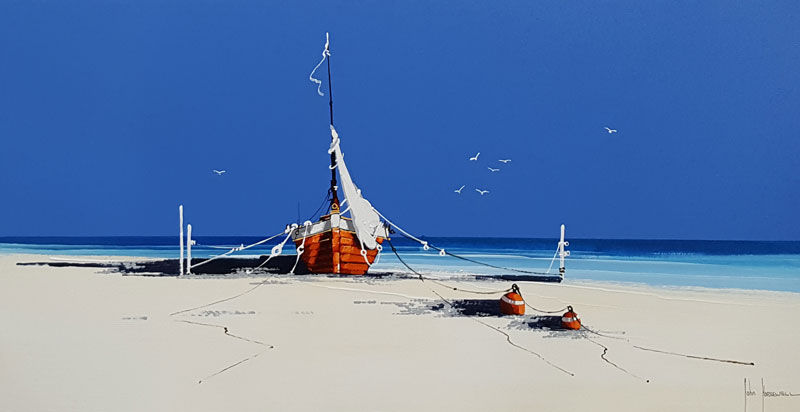 Perfect Dawn - Painting by John Horsewell