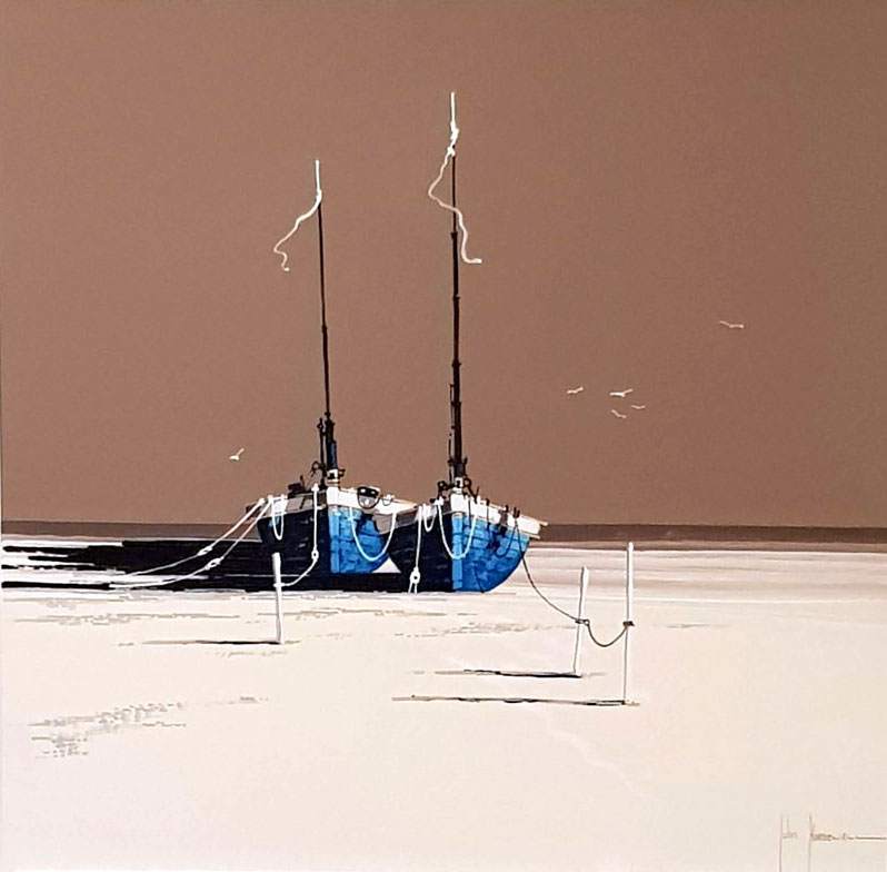 Celeste & Co. - Painting by John Horsewell