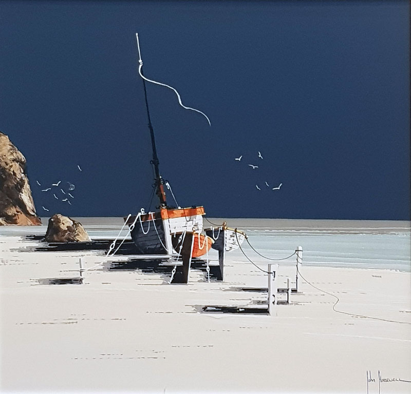 White Sands - Painting by John Horsewell