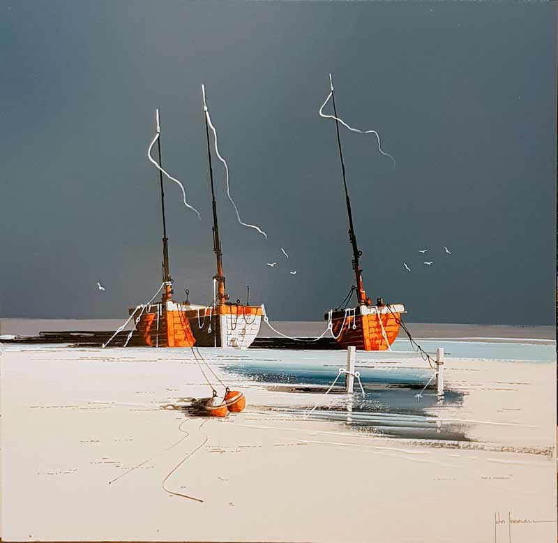Maids of Morn - Painting by John Horsewell