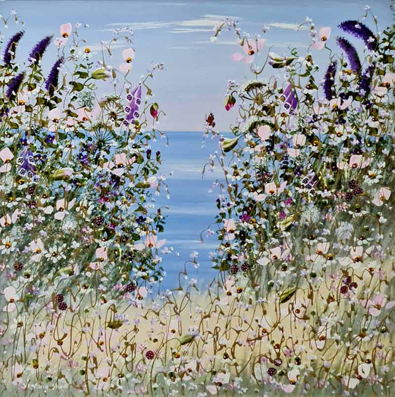 Scented Burst - Painting by Mary Shaw
