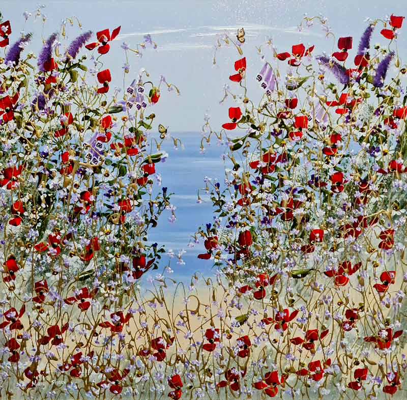 Succulent Scents - Painting by Mary Shaw