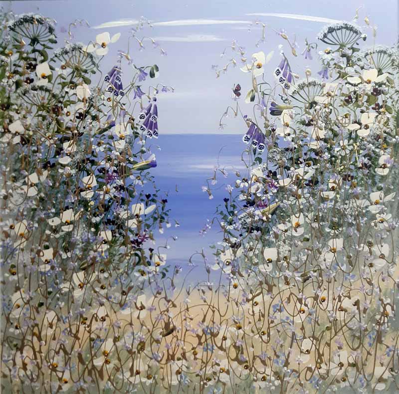A Love of Lilac - Painting by Mary Shaw
