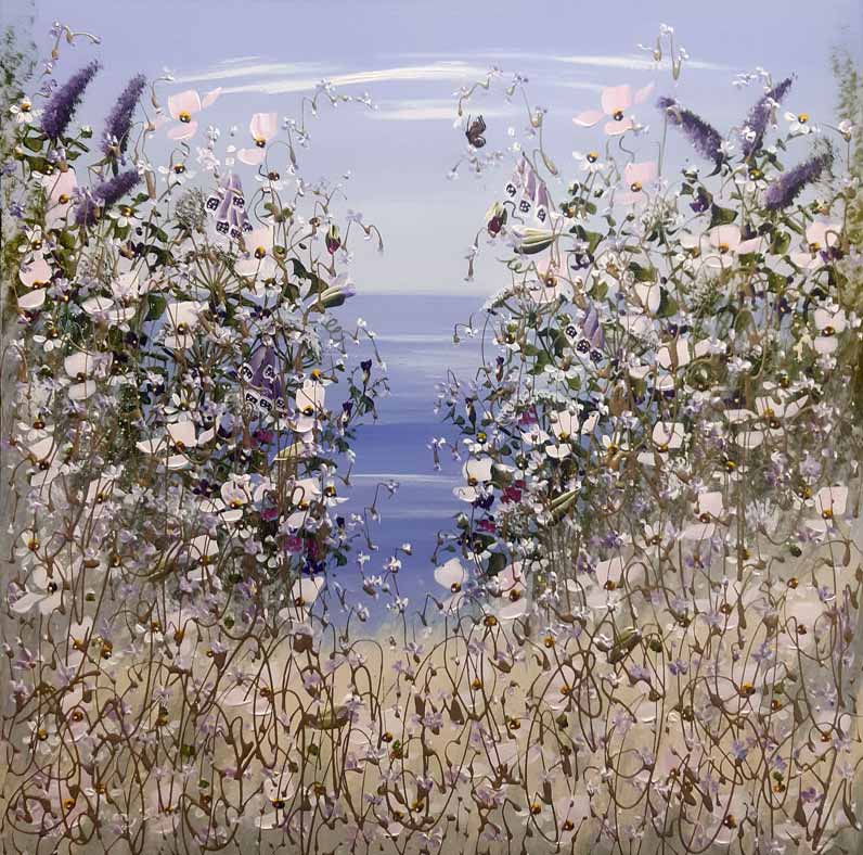 Foxgloves and Fairytales - Painting by Mary Shaw