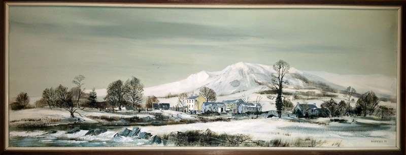 Nr Kendall, Lake District - Painting by Michael Barnfather