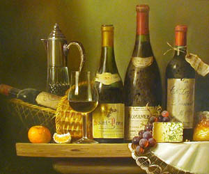 French Treasures - Painting by Raymond Campbell