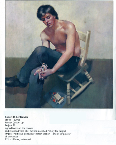 ROL029 - Painting by Robert Lenkiewicz