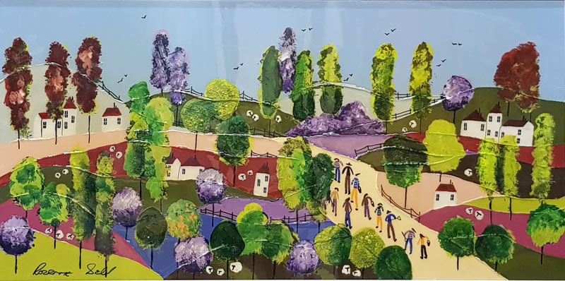 The Outing - Painting by Rozanne Bell