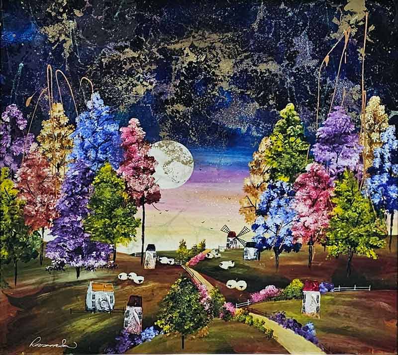 A New Dawn - Painting by Rozanne Bell