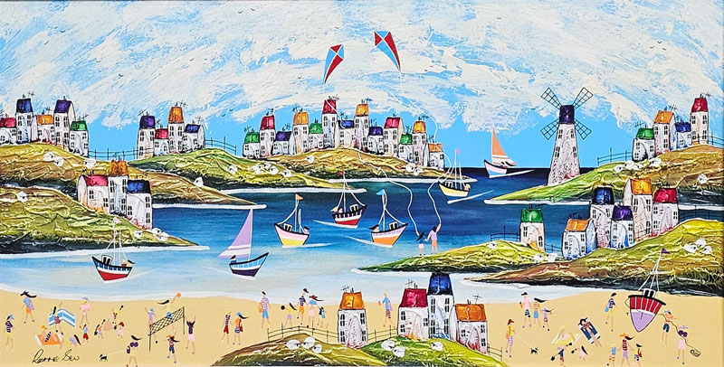 Daisy Days - Painting by Rozanne Bell